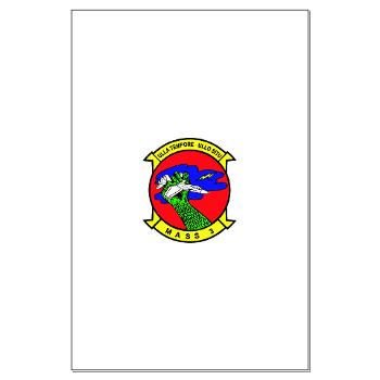 MASS3 - M01 - 02 - Marine Air Support Squadron 3 - Large Poster