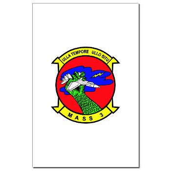 MASS3 - M01 - 02 - Marine Air Support Squadron 3 - Mini Poster Print