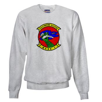 MASS3 - A01 - 03 - Marine Air Support Squadron 3 - Sweatshirt - Click Image to Close