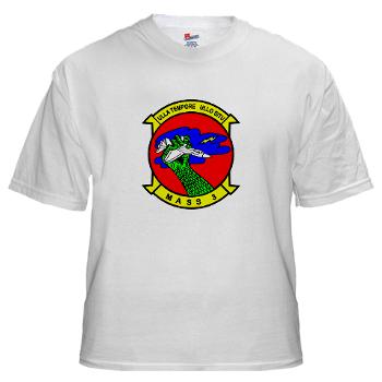 MASS3 - A01 - 04 - Marine Air Support Squadron 3 - White t-Shirt
