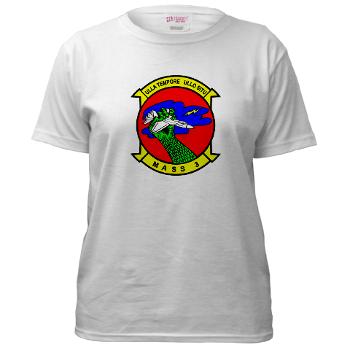 MASS3 - A01 - 04 - Marine Air Support Squadron 3 - Women's T-Shirt