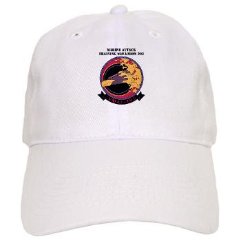 MATS203 - A01 - 01 - Marine Attack Training Squadron 203 (VMAT-203) with text - Cap