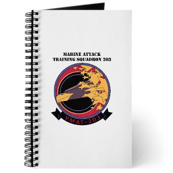 MATS203 - M01 - 02 - Marine Attack Training Squadron 203 (VMAT-203) with text - Journal - Click Image to Close