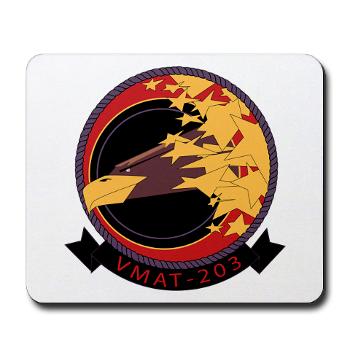 MATS203 - M01 - 03 - Marine Attack Training Squadron 203 (VMAT-203) - Mousepad