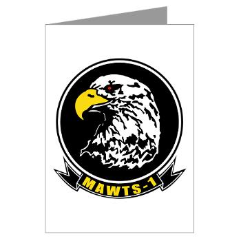 MAWATS1 - M01 - 02 - Marine Aviation Weapons and Tactics Squadron-1 - Greeting Cards (Pk of 20)