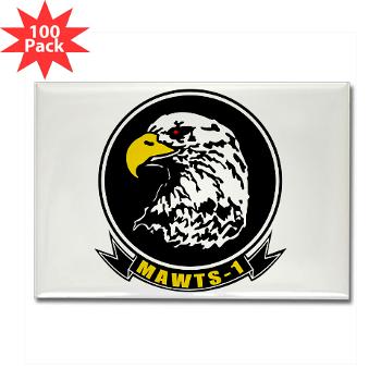 MAWATS1 - M01 - 01 - Marine Aviation Weapons and Tactics Squadron-1 - Rectangle Magnet (100 pack)