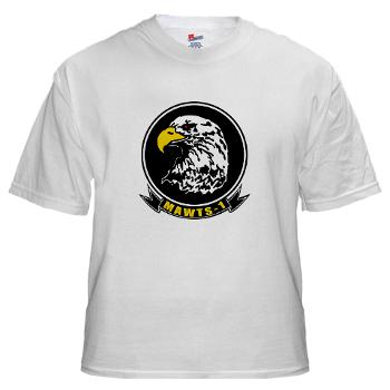 MAWATS1 - A01 - 04 - Marine Aviation Weapons and Tactics Squadron-1 - White t-Shirt - Click Image to Close