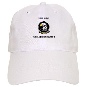MAWATS1 - A01 - 01 - Marine Aviation Weapons and Tactics Squadron-1 with Text - Cap