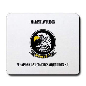MAWATS1 - M01 - 03 - Marine Aviation Weapons and Tactics Squadron-1 with Text - Mousepad - Click Image to Close