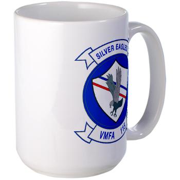MAWFAS115 - M01 - 03 - Marine Fighter Attack Squadron 115 (VMFA-115) - Large Mug