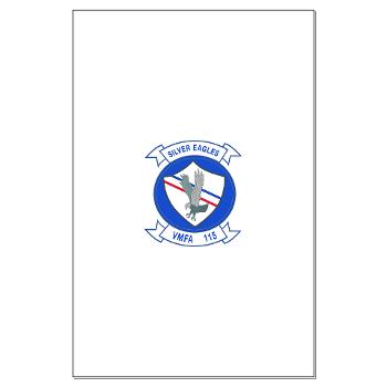 MAWFAS115 - M01 - 02 - Marine Fighter Attack Squadron 115 (VMFA-115) - Large Poster - Click Image to Close