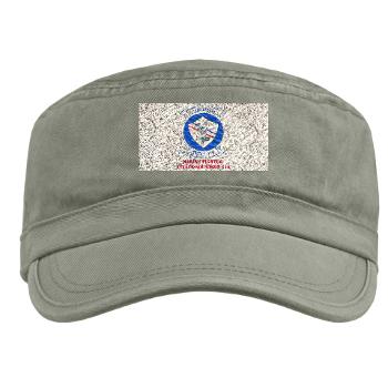 MAWFAS115 - A01 - 01 - Marine Fighter Attack Squadron 115 (VMFA-115) with Text - Military Cap