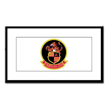 MAWFAS224 - M01 - 02 - Marine All Weather Fighter Attack Squadron 224 (VMFA(AW)-224) - Small Framed Print