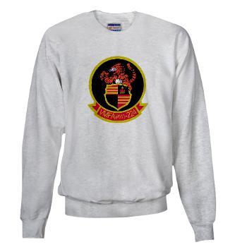 MAWFAS224 - A01 - 03 - Marine All Weather Fighter Attack Squadron 224 (VMFA(AW)-224) - Sweatshirt - Click Image to Close