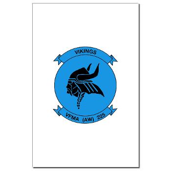 MAWFAS225 - A01 - 01 - USMC - Marine All Wx F/A Squadron 225 (FA/18D) - Mini Poster Print
