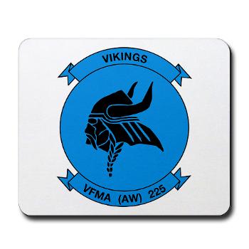 MAWFAS225 - A01 - 01 - USMC - Marine All Wx F/A Squadron 225 (FA/18D) - Mousepad