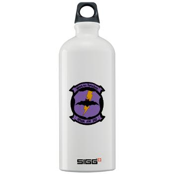MAWFAS242 - M01 - 03 - Marine All- Weather Fighter Attack Squadron 242 Sigg Water Bottle 1.0L - Click Image to Close