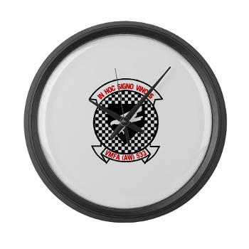 MAWFAS553 - M01 - 03 - Marine All Weather Fighter Attack Squadron 553 (VMFA(AW)-553) - Large Wall Clock