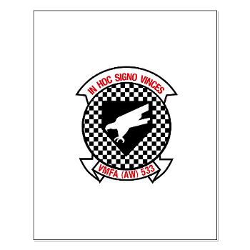 MAWFAS553 - M01 - 02 - Marine All Weather Fighter Attack Squadron 553 (VMFA(AW)-553) - Small Poster