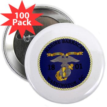 MBWDC - M01 - 01 - Marine Barracks, Washington, D.C. - 2.25" Button (100 pack) - Click Image to Close