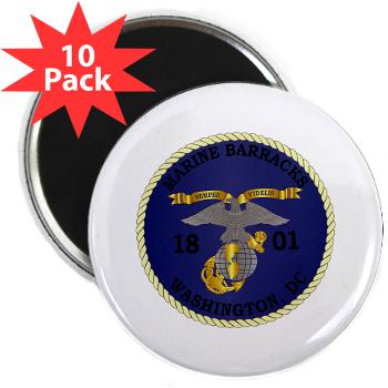 MBWDC - M01 - 01 - Marine Barracks, Washington, D.C. - 2.25" Magnet (10 pack)