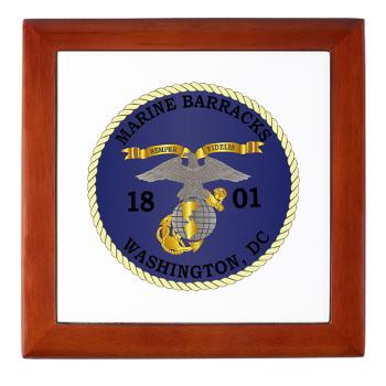 MBWDC - M01 - 03 - Marine Barracks, Washington, D.C. - Keepsake Box - Click Image to Close