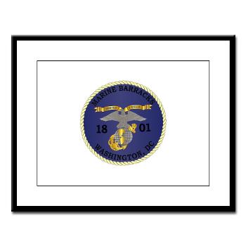 MBWDC - M01 - 02 - Marine Barracks, Washington, D.C. - Large Framed Print - Click Image to Close