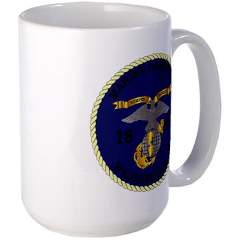 MBWDC - M01 - 03 - Marine Barracks, Washington, D.C. - Large Mug - Click Image to Close