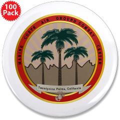 MCAGCCTP - M01 - 01 - Marine Corps Air Ground Combat Center Twentynine Palms - 3.5" Button (100 pack)