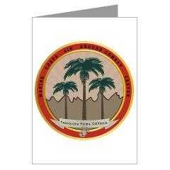 MCAGCCTP - M01 - 02 - Marine Corps Air Ground Combat Center Twentynine Palms - Greeting Cards (Pk of 10)