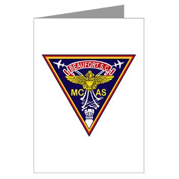 MCASB - M01 - 02 - Marine Corps Air Station Beaufort - Greeting Cards (Pk of 10)