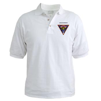 MCASB - A01 - 04 - Marine Corps Air Station Beaufort with Text - Golf Shirt - Click Image to Close