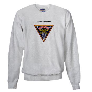 MCASB - A01 - 03 - Marine Corps Air Station Beaufort with Text - Sweatshirt