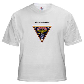 MCASB - A01 - 04 - Marine Corps Air Station Beaufort with Text - White t-Shirt - Click Image to Close