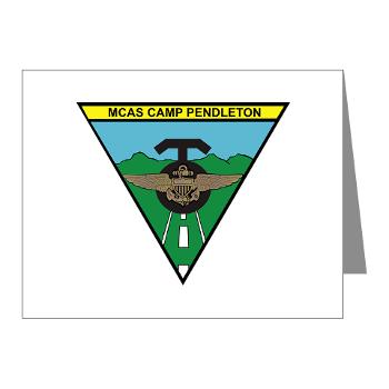 MCASCP - M01 - 02 - MCAS Camp Pendleton - Note Cards (Pk of 20) - Click Image to Close