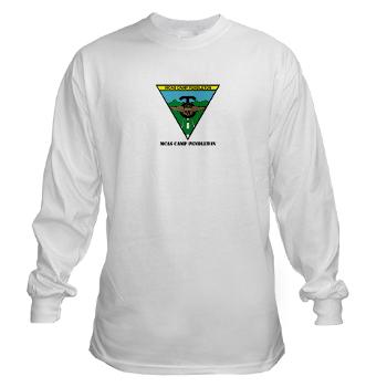 MCASCP - A01 - 03 - MCAS Camp Pendleton with Text - Long Sleeve T-Shirt - Click Image to Close