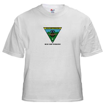 MCASCP - A01 - 04 - MCAS Camp Pendleton with Text - White T-Shirt