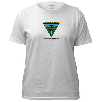 MCASCP - A01 - 04 - MCAS Camp Pendleton with Text - Women's T-Shirt