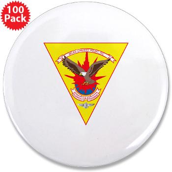 MCASCP - M01 - 01 - Marine Corps Air Station Cherry Point - 3.5" Button (100 pack)
