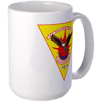 MCASCP - M01 - 03 - Marine Corps Air Station Cherry Point - Large Mug - Click Image to Close