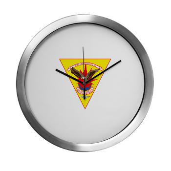 MCASCP - M01 - 03 - Marine Corps Air Station Cherry Point - Modern Wall Clock