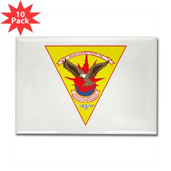 MCASCP - M01 - 01 - Marine Corps Air Station Cherry Point - Rectangle Magnet (10 pack) - Click Image to Close