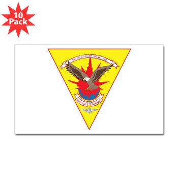 MCASCP - M01 - 01 - Marine Corps Air Station Cherry Point - Sticker (Rectangle 10 pk)