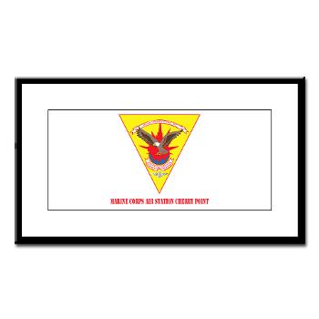 MCASCP - M01 - 02 - Marine Corps Air Station Cherry Point with Text - Small Framed Print - Click Image to Close