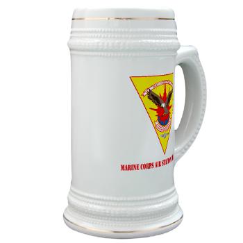 MCASCP - M01 - 03 - Marine Corps Air Station Cherry Point with Text - Stein - Click Image to Close