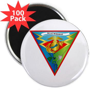 MCASM - M01 - 01 - Marine Corps Air Station Miramar - 2.25" Magnet (100 pack) - Click Image to Close