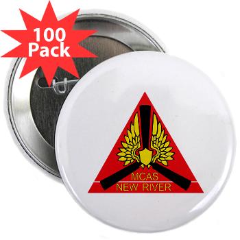 MCASNR - M01 - 01 - Marine Corps Air Station New River - 2.25" Button (100 pack)