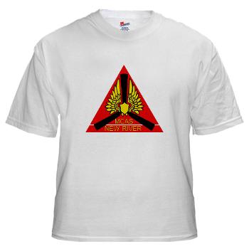 MCASNR - A01 - 04 - Marine Corps Air Station New River - White t-Shirt