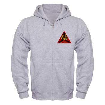 MCASNR - A01 - 03 - Marine Corps Air Station New River - Zip Hoodie