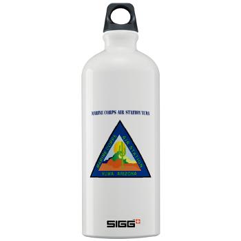 MCASY - M01 - 03 - Marine Corps Air Station Yuma with Text - Sigg Water Bottle 1.0L